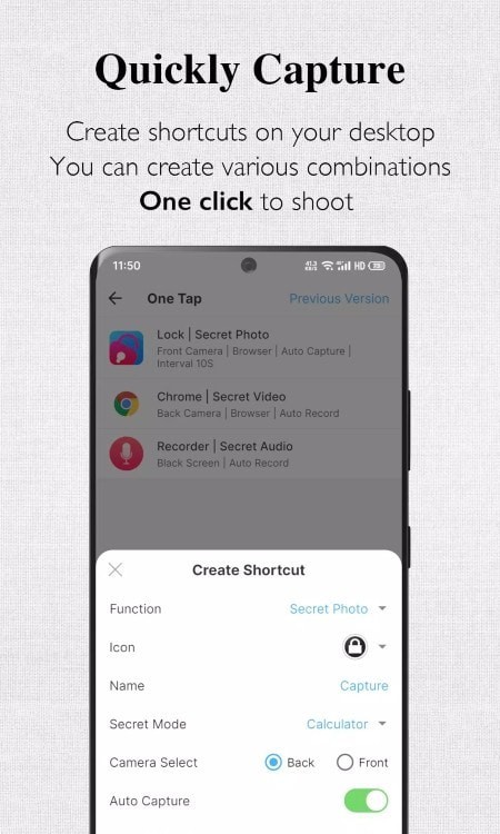 后台相机 后台相机