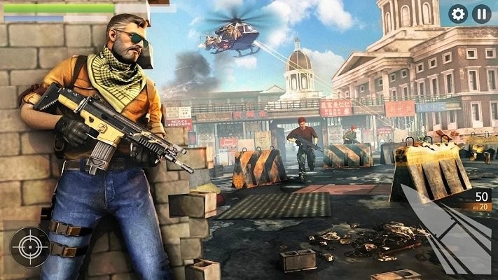 和平吃鸡精英3d手机版(fps commando 3d)