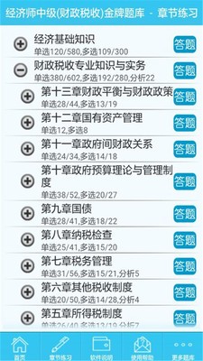 经济师中级财税