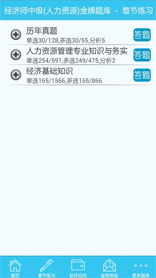 经济师中级人力