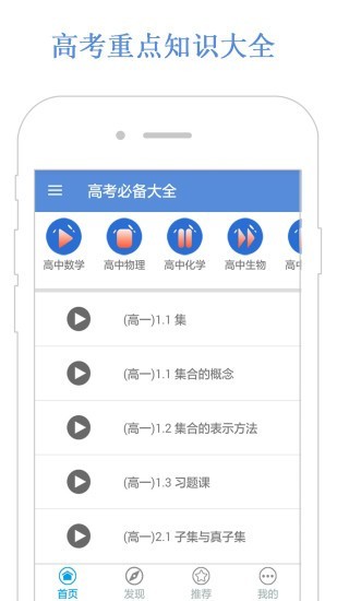 高考重点知识大全