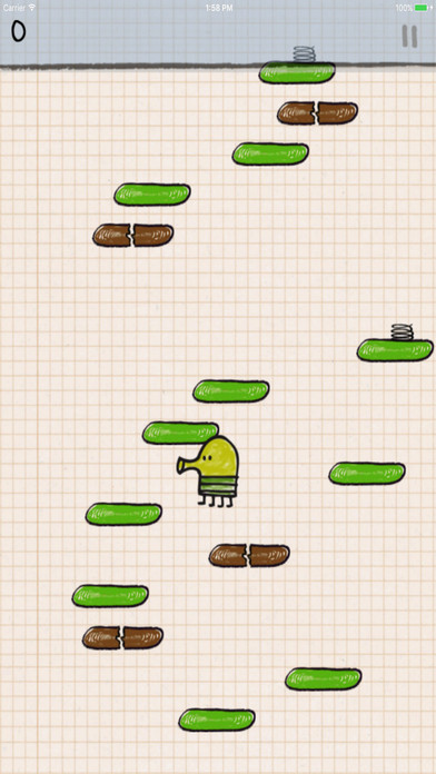 涂鸦跳跃手表版(doodle jump)