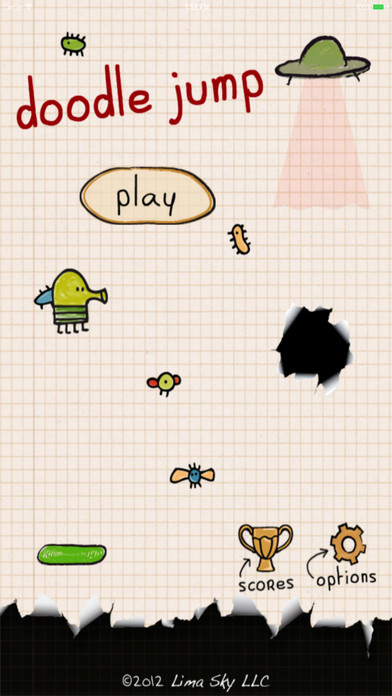 涂鸦跳跃手表版(doodle jump)