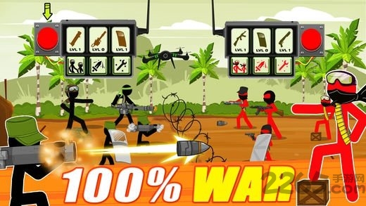 火柴人军队团队战斗单机游戏 火柴人军队团队战斗单机游戏