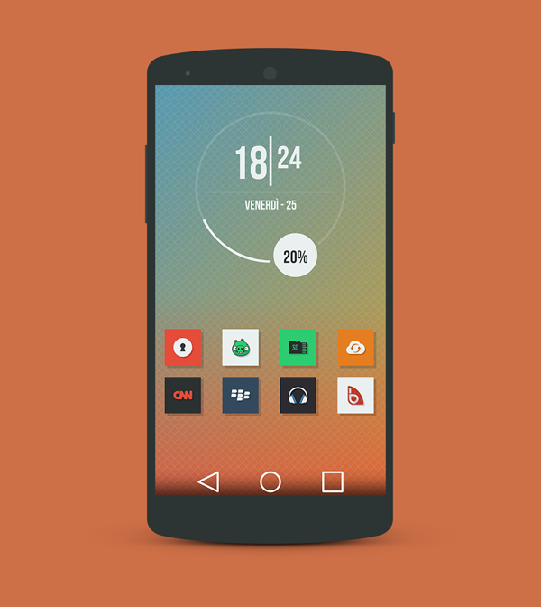 Naxos Flat Icon Pack