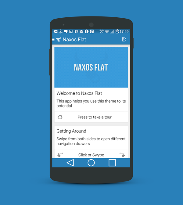 Naxos Flat Icon Pack