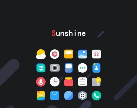 sunshine图标包