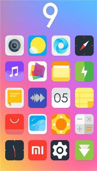 MIUI 9图标包
