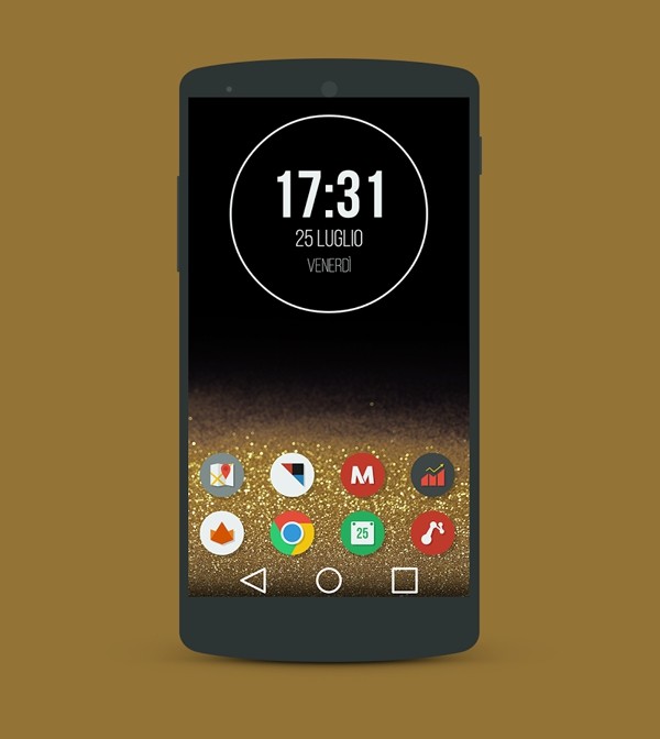 Naxos Flat Round Icon Pack