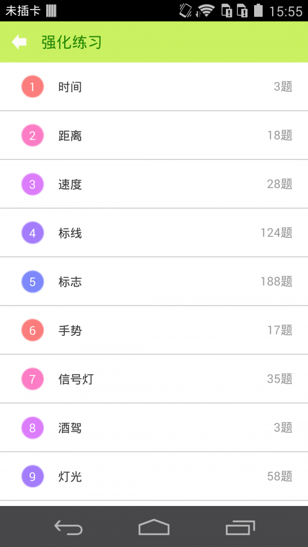 驾照考试科目四