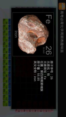 高考化学元素表