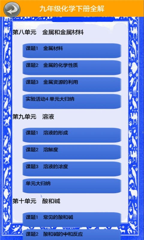 九年级化学下册全解