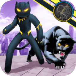 黑豹火柴人绳索英雄游戏 v1.0.0 安卓版