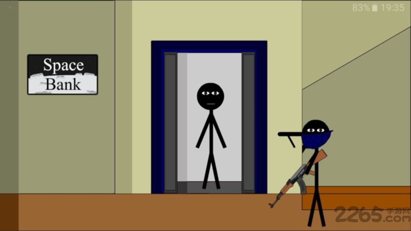 火柴人逃脱电梯2游戏
