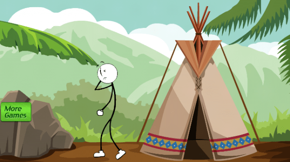 火柴人逃离岛屿游戏