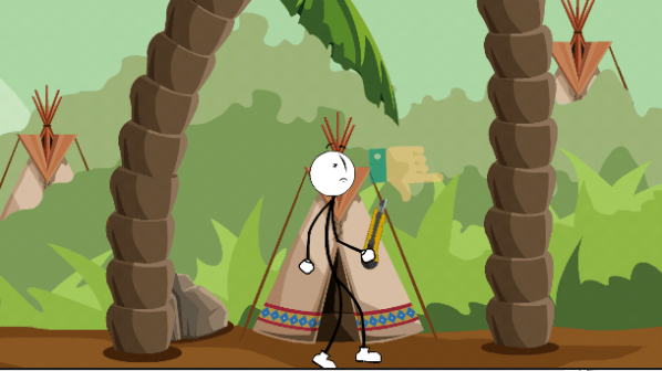 火柴人逃离岛屿游戏