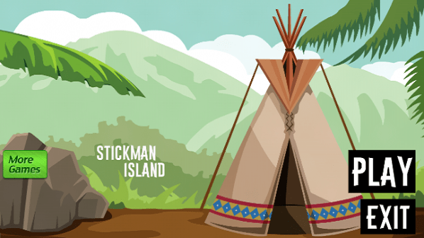 火柴人逃离岛屿游戏