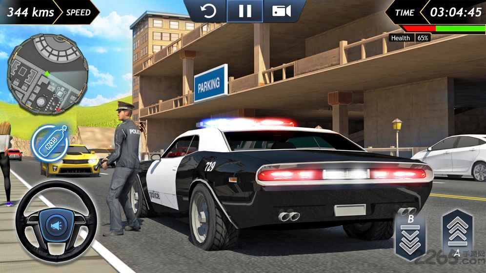犯罪城警车模拟器游戏