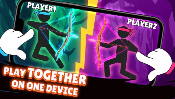 弓箭手英雄火柴人的战争游戏