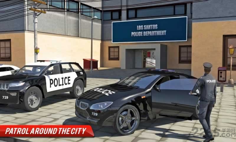 罪犯都市警车模拟驾驶手机游戏
