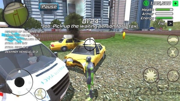 蜘蛛侠绳索英雄绿超人中文版