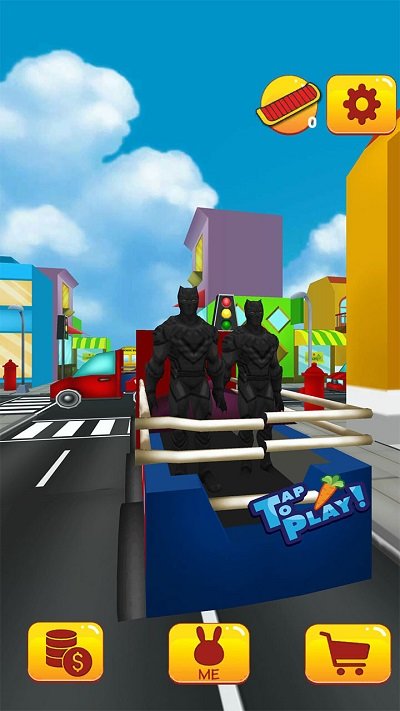 黑豹地铁跑酷游戏 黑豹地铁跑酷手机版下载