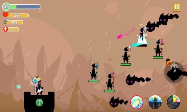 火柴人弓箭手巫师之战游戏(stickman archer the hero)