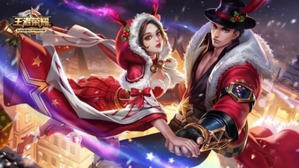 王者荣耀圣诞皮肤美化