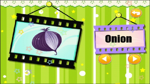 儿童益智识蔬菜