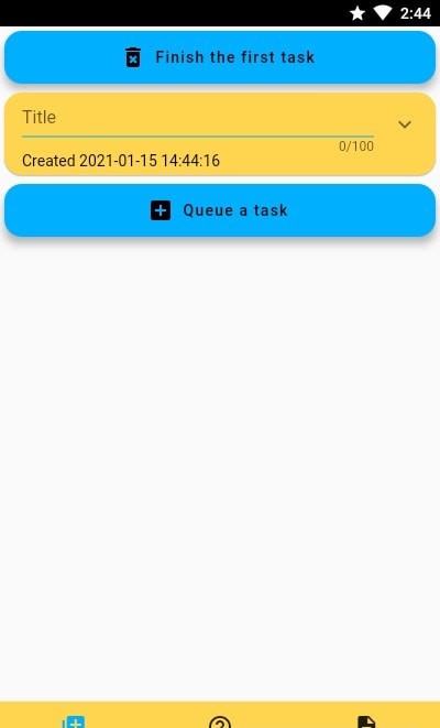 队列待办 队列待办