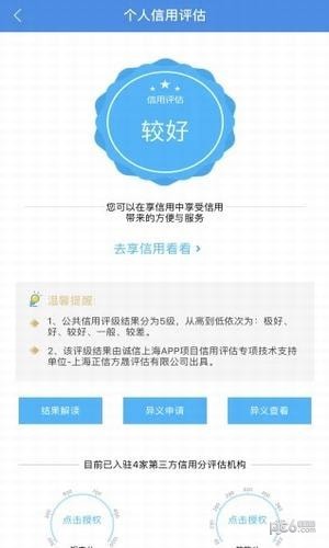 信用上海