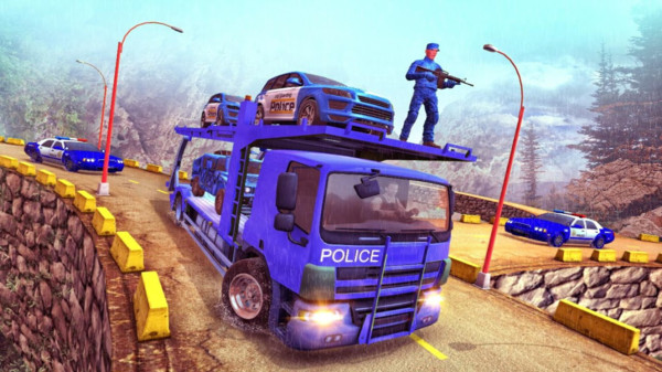 美国警车运输游戏