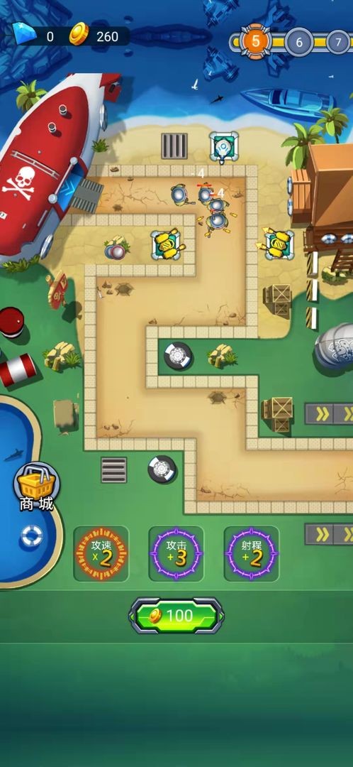 塔防海岸线官方版 塔防海岸线游戏下载