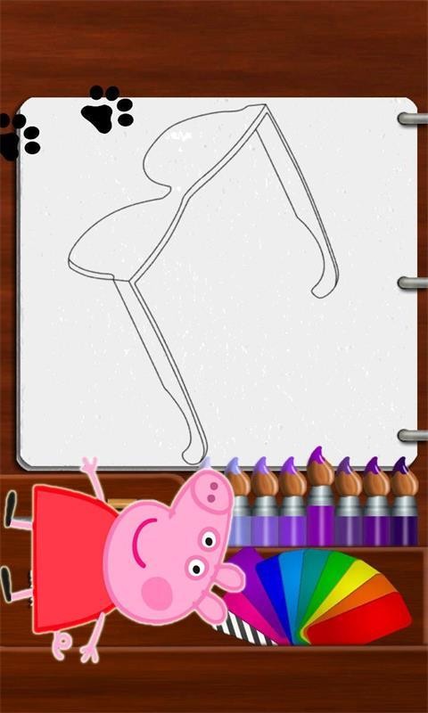 粉红猪小妹学画画