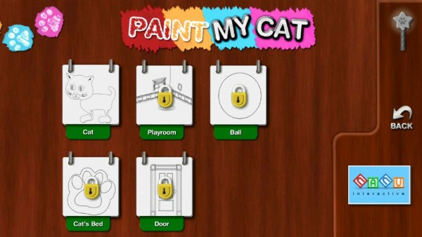 宝宝画画小猫咪