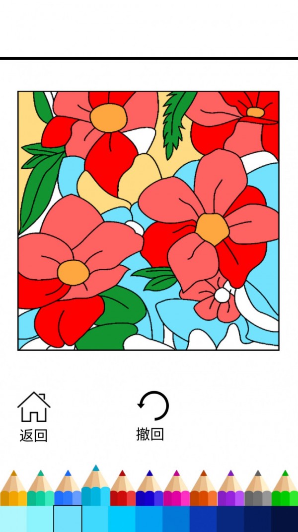 小猪猪画画填色 小猪猪画画填色