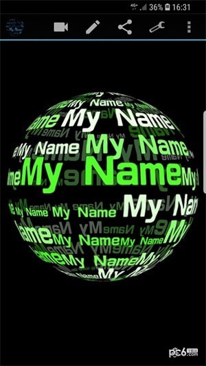 我在3D的名字软件