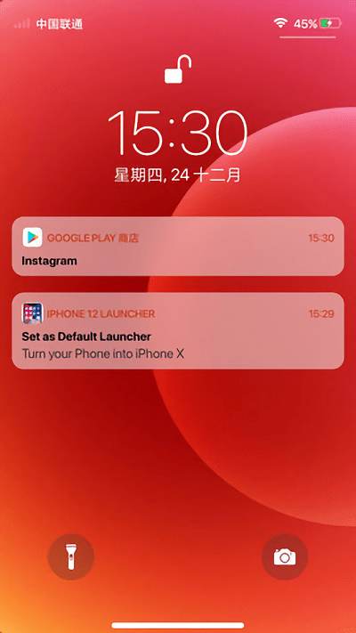 苹果主题软件app(phone 13 launcher)