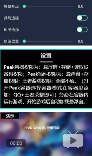 王者peak辅助