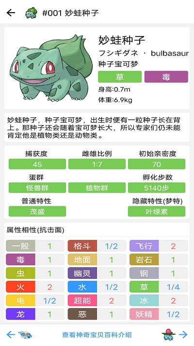 神奇宝贝全国图鉴app