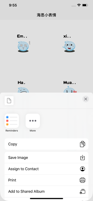 海思小表情