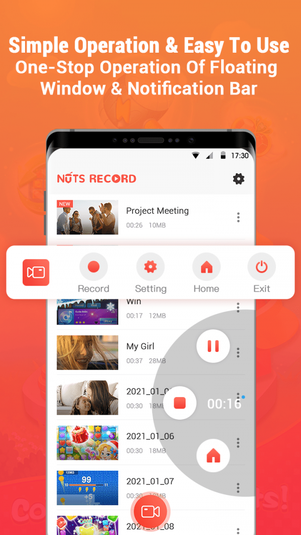 Nuts录屏 Nuts录屏