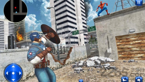 蜘蛛侠对战美国队长游戏