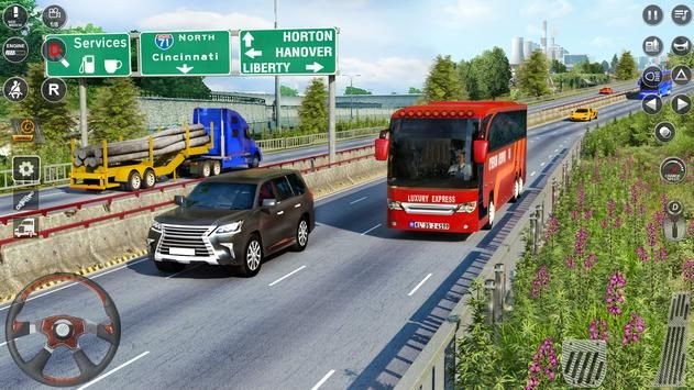 美国巴士驾驶模拟器手机版(american bus simulator)