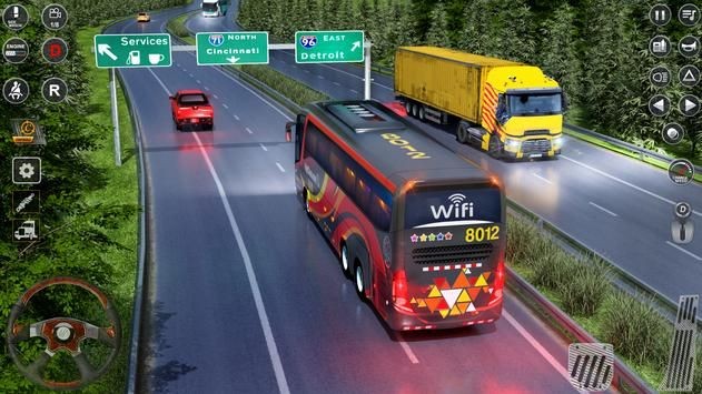 美国巴士驾驶模拟器手机版(american bus simulator)