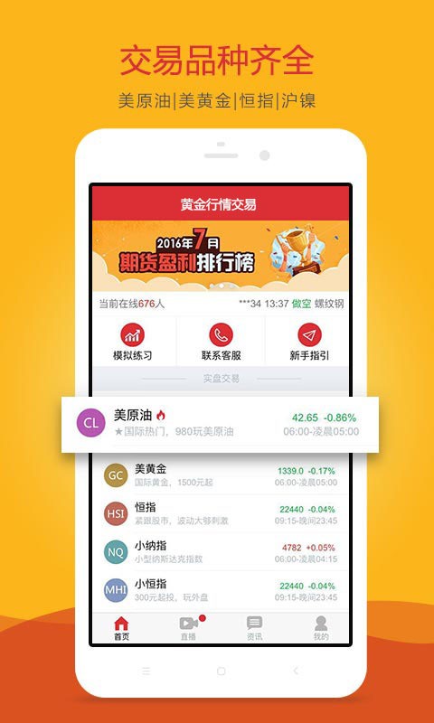 黄金行情交易