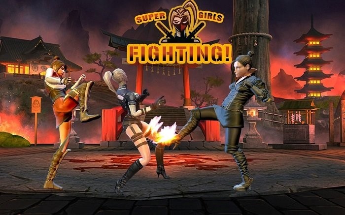 超级少女功夫格斗游戏(super girls kungfu fight)
