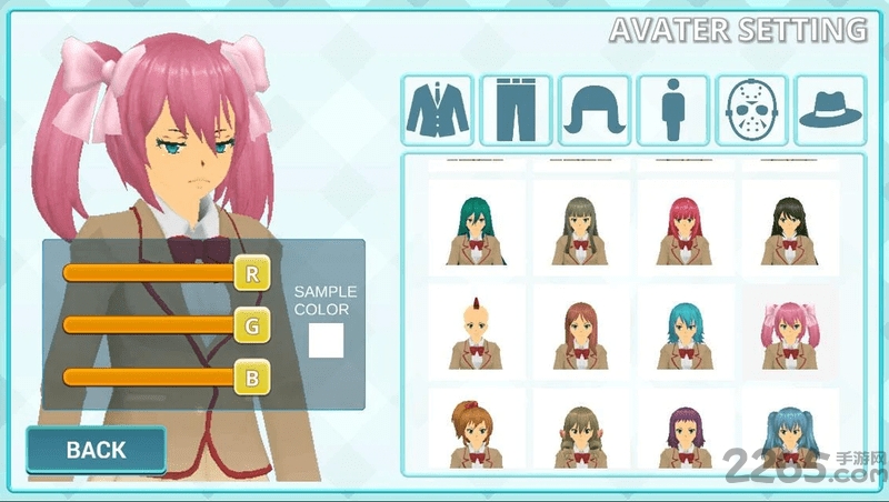 校园生活模拟器游戏