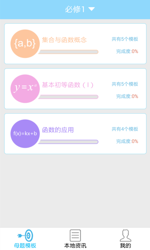 高考母题数学版