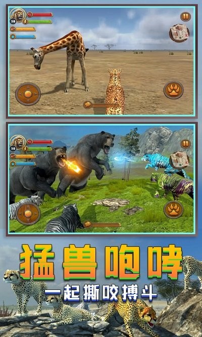 丛林老虎模拟器游戏